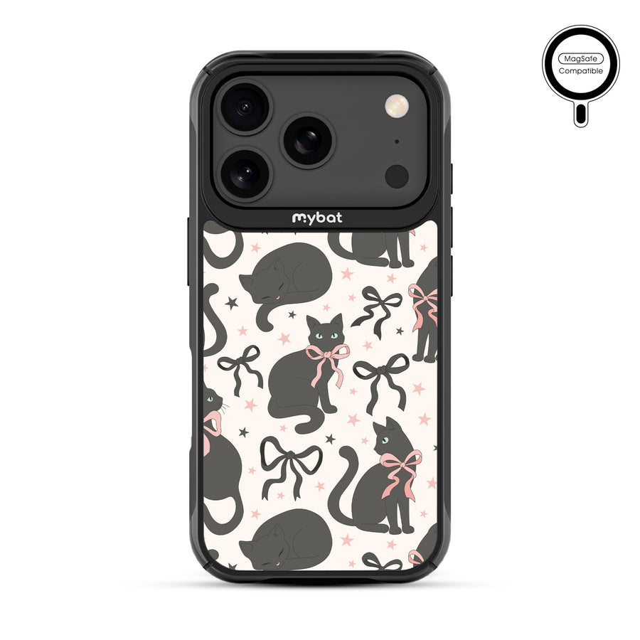 MyBat Design Lab Series MagSafe Case for Apple iPhone 17 Pro - Coquette Cat - MIP17PCSLESMSMP410-3.jpg