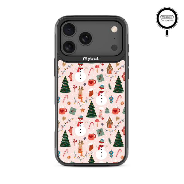MyBat Design Lab Series MagSafe Case for Apple iPhone 17 Pro Max - Holly Jolly Time - MIP17PMCSLESMSMP288-3.jpg