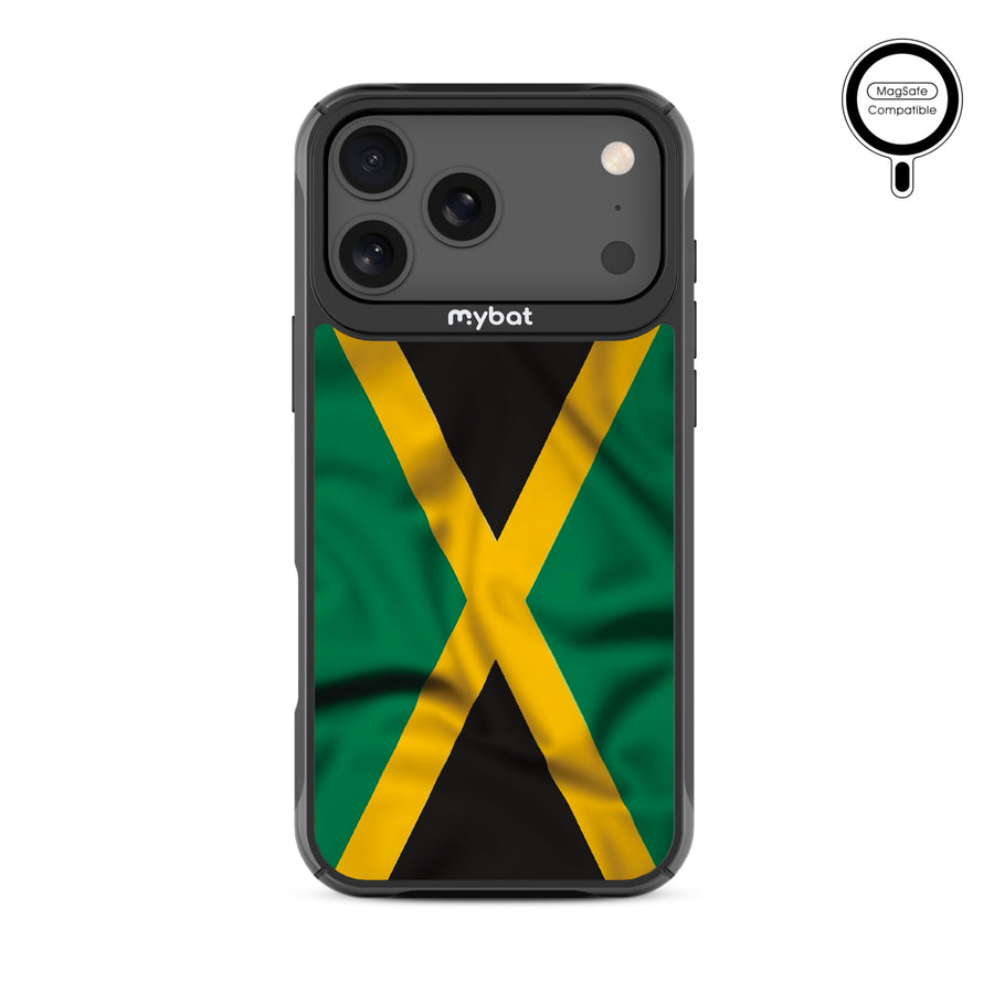 MyBat Design Lab Series MagSafe Case for Apple iPhone 17 Pro Max - Jamaica Flag - MIP17PMCSLESMSMP310-3.jpg