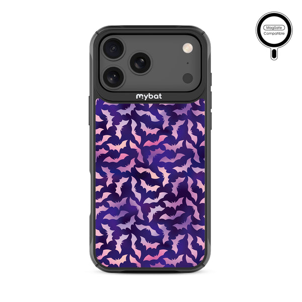 MyBat Design Lab Series MagSafe Case for Apple iPhone 17 Pro Max - Twilight Bats - MIP17PMCSLESMSMP422-3.jpg