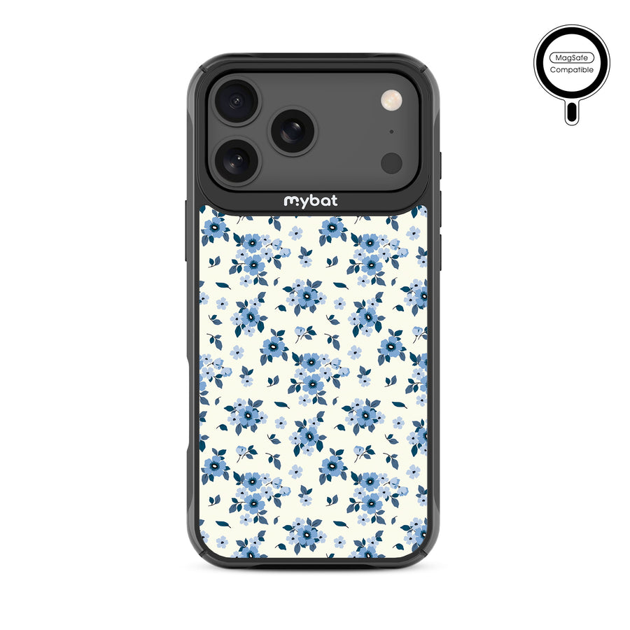 MyBat Design Lab Series MagSafe Case for Apple iPhone 17 Pro Max - Porcelain Petals - MIP17PMCSLESMSMP437-3.jpg