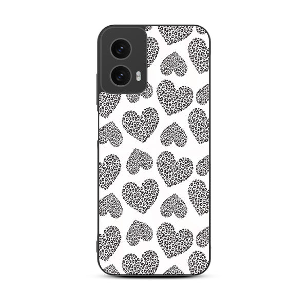 MyBat Design Lab Series Case for Motorola Moto G 5G (2024) - Leopard Print Hearts - MMG5G24CSLESM098-3.jpg