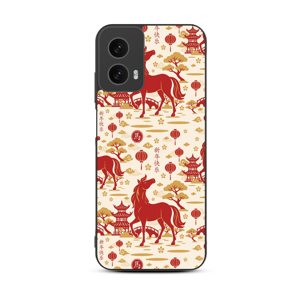 MyBat Design Lab Series Case for Motorola Moto G 5G (2024) - Year of the Horse - MMG5G24CSLESM461-3.jpg