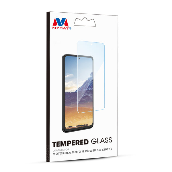 MyBat Tempered Glass Screen Protector (2.5D) for Motorola Moto G Power 5G (2023) - Clear - MMGPW23SC90-8.jpg