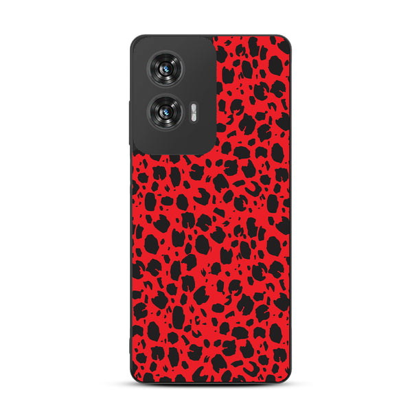 MyBat Design Lab Series Case for Motorola Moto G Stylus 5G (2024) - Red Leopard Print - MMGS5G24CSLESM008-3.jpg