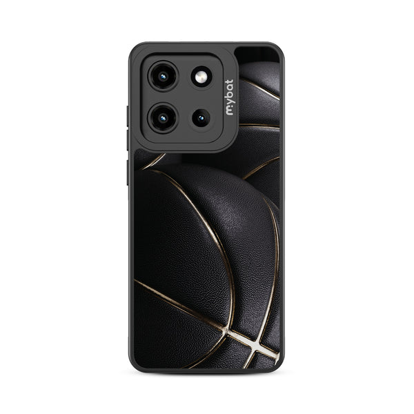 MyBat Design Lab Series Case for Motorola Moto G Stylus 5G (2025) / Moto G Stylus 5G (2026) - Black Basketballs - MMGS5G25CSLESMP090-3.jpg