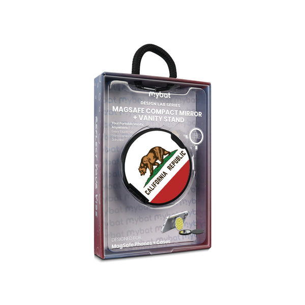 MyBat Design Lab MagSafe Selfie Mirror Kickstand - Black - California State Flag - MOTHMNUSU331-027-11.jpg