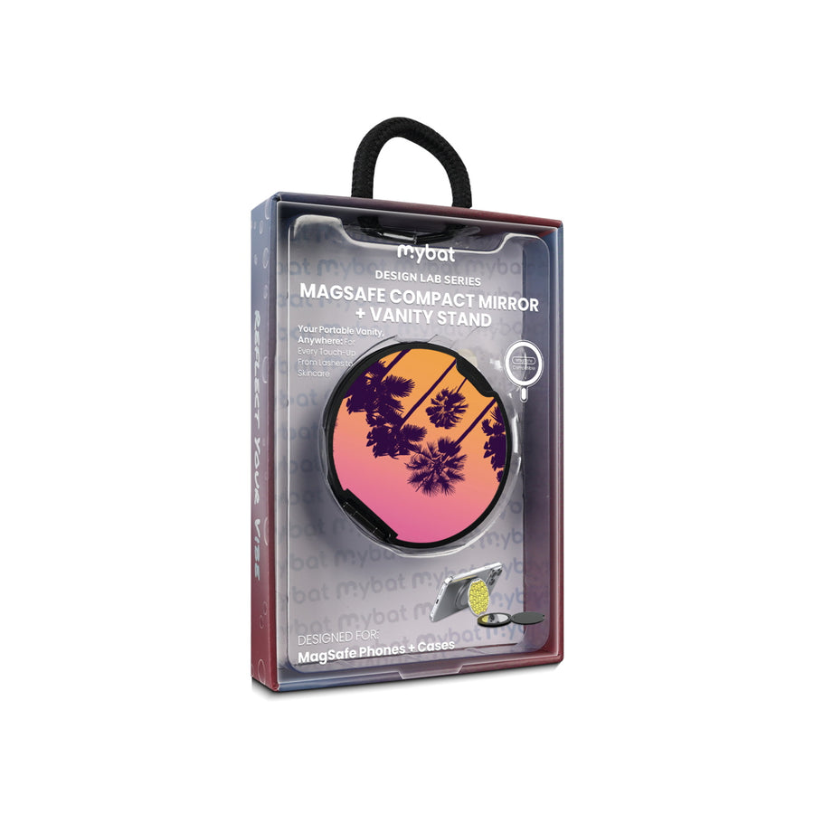 MyBat Design Lab MagSafe Selfie Mirror Kickstand - Black - Palm Tree Sunset - MOTHMNUSU331-136-11.jpg