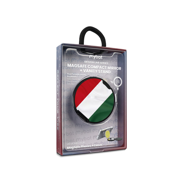 MyBat Design Lab MagSafe Selfie Mirror Kickstand - Black - Hungary Flag - MOTHMNUSU331-149-11.jpg
