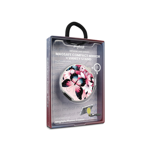 MyBat Design Lab MagSafe Selfie Mirror Kickstand - Silver - Butterfly Bouquet - MOTHMNUSU332-184-11.jpg