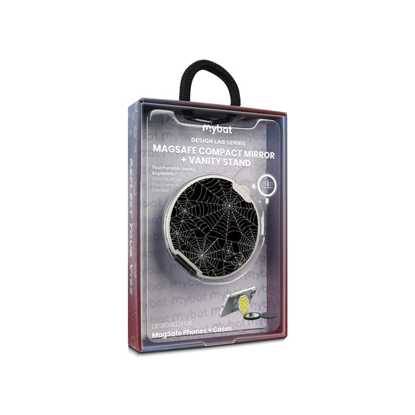 MyBat Design Lab MagSafe Selfie Mirror Kickstand - Silver - Spider Web - MOTHMNUSU332-217-11.jpg