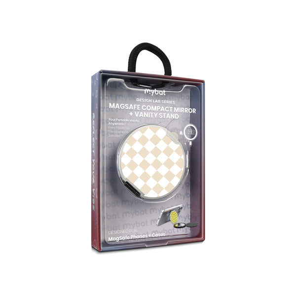 MyBat Design Lab MagSafe Selfie Mirror Kickstand - Silver - Tan Check - MOTHMNUSU332-475-11.jpg