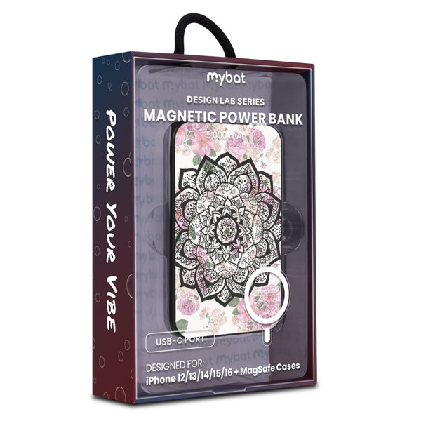 MyBat Design Lab 5000mAh Magnetic Wireless Power Bank - Black - Mandala - MPBBAT131-BK-113-9.jpg