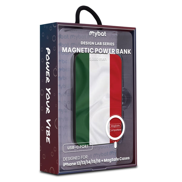 MyBat Design Lab 5000mAh Magnetic Wireless Power Bank - Black - Hungary Flag - MPBBAT131-BK-149-9.jpg