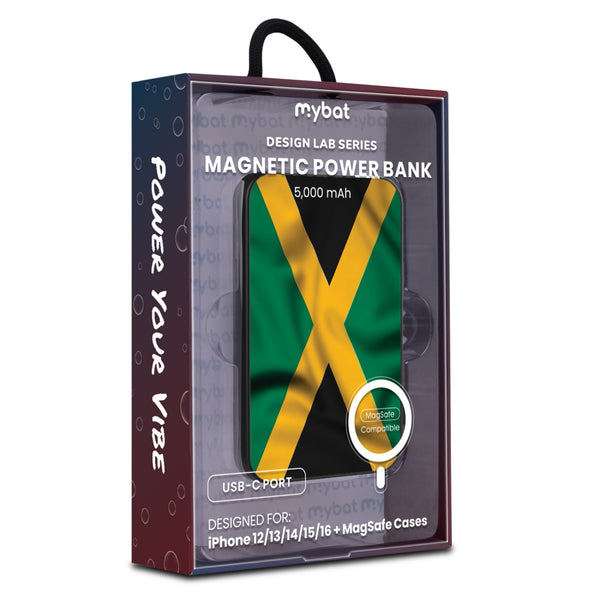 MyBat Design Lab 5000mAh Magnetic Wireless Power Bank - Black - Jamaica Flag - MPBBAT131-BK-310-9.jpg