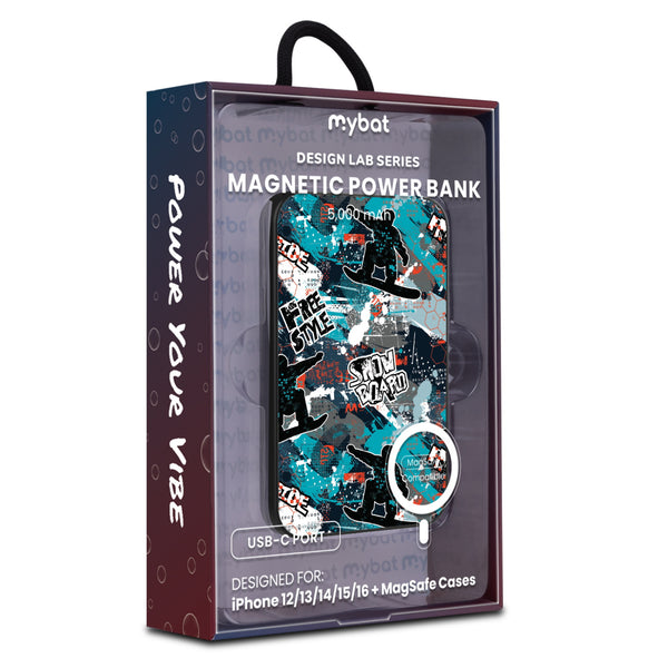 MyBat Design Lab 5000mAh Magnetic Wireless Power Bank - Black - Shredding Freestyle - MPBBAT131-BK-326-9.jpg