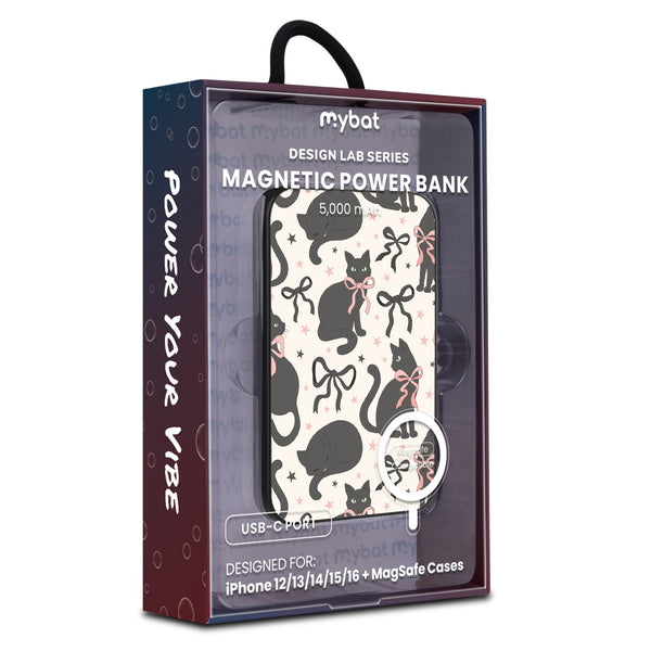 MyBat Design Lab 5000mAh Magnetic Wireless Power Bank - Black - Coquette Cat - MPBBAT131-BK-410-9.jpg