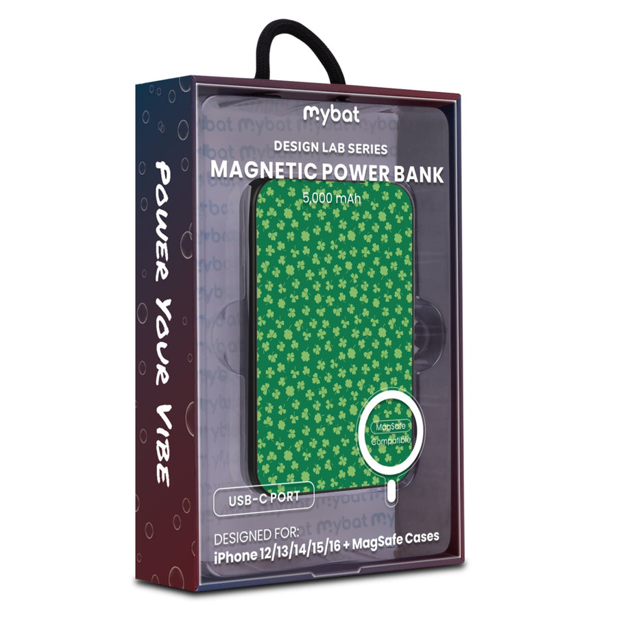 MyBat Design Lab 5000mAh Magnetic Wireless Power Bank - Black - Lucky Clover - MPBBAT131-BK-466-9.jpg