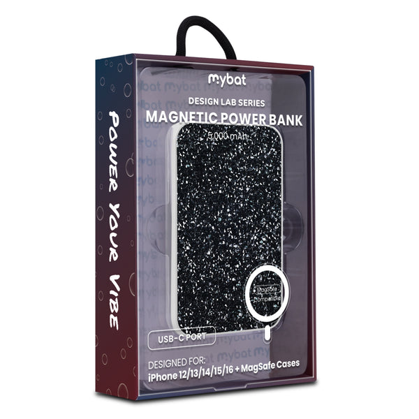 MyBat Design Lab 5000mAh Magnetic Wireless Power Bank – White / Black Rhinestone - MPBBAT132-D01-9.jpg