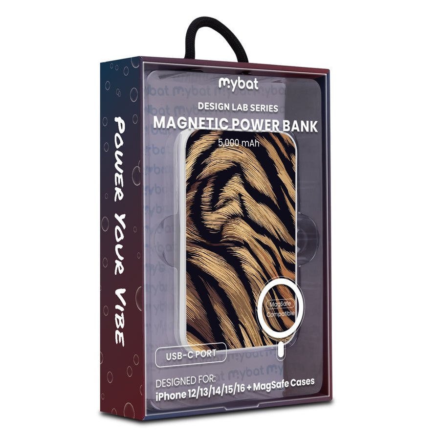 MyBat Design Lab 5000mAh Magnetic Wireless Power Bank - White - Tiger Fur - MPBBAT132-WH-006-9.jpg