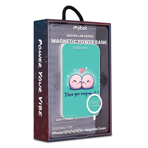 MyBat Design Lab 5000mAh Magnetic Wireless Power Bank - White - Mochi Love - MPBBAT132-WH-211-9.jpg