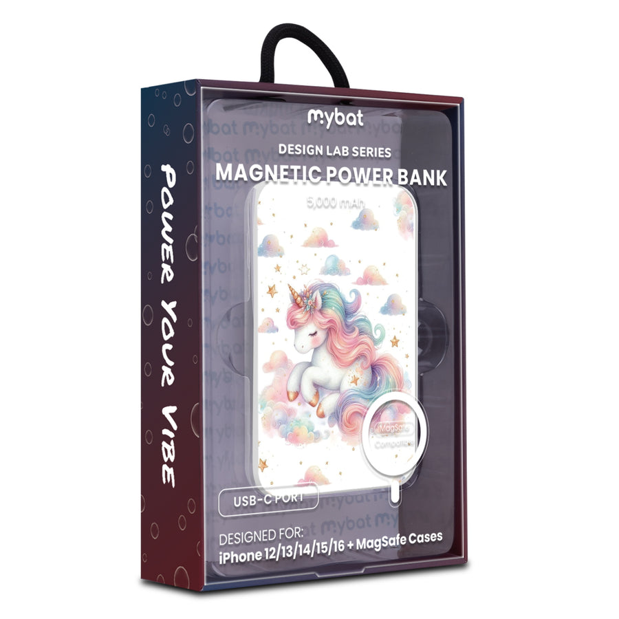 MyBat Design Lab 5000mAh Magnetic Wireless Power Bank - White - Rainbow Unicorn - MPBBAT132-WH-392-9.jpg
