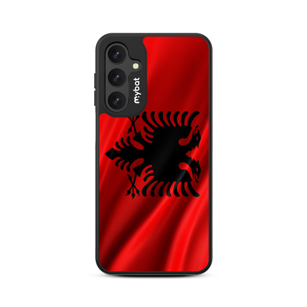 MyBat Design Lab Series Case for Samsung Galaxy A16 5G - Albania Flag - MSA165GCSLESMP140-3.jpg