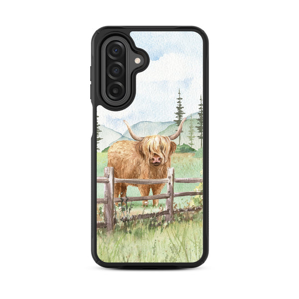 MyBat Design Lab Series Case for Samsung Galaxy A17 5G / A16 5G - Highland Cow - MSA175GCSLESMP470-3.jpg