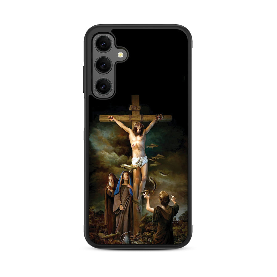 MyBat Design Lab Series Case for Samsung Galaxy A25 5G - Jesus on the Cross - MSA255GCSLESM197-3.jpg