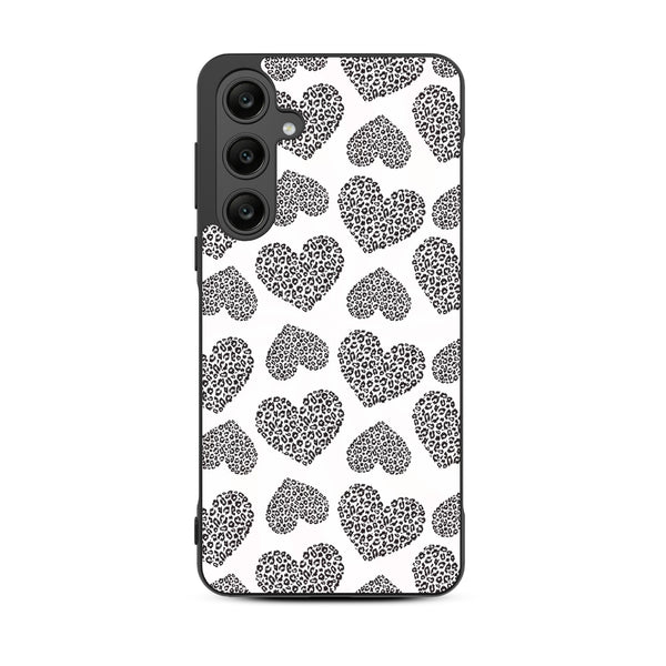 MyBat Design Lab Series Case for Samsung Galaxy A35 5G - Leopard Print Hearts - MSA355GCSLESM098-3.jpg