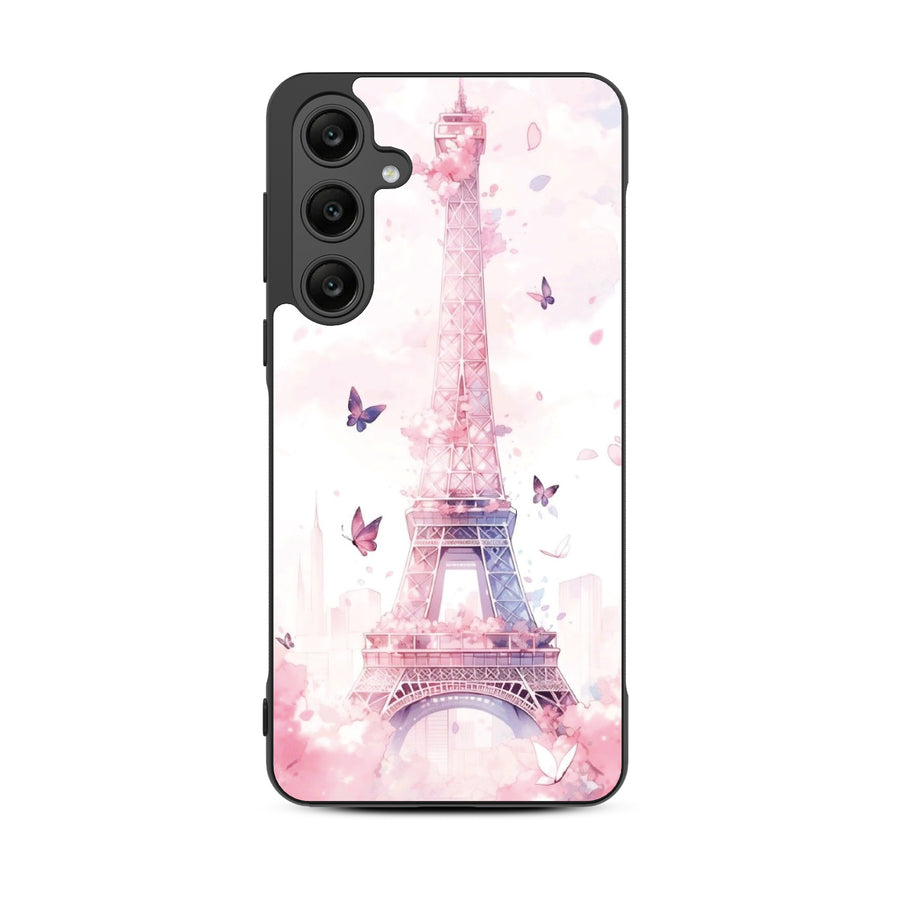 MyBat Design Lab Series Case for Samsung Galaxy A35 5G - Parisian Butterflies - MSA355GCSLESM182-3.jpg