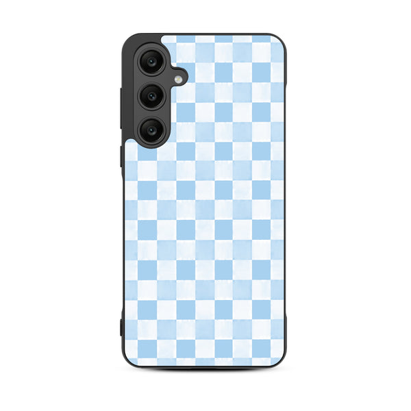 MyBat Design Lab Series Case for Samsung Galaxy A35 5G - Sky Blue Check - MSA355GCSLESM478-3.jpg