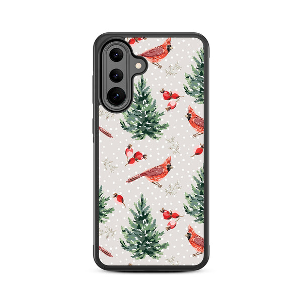 MyBat Design Lab Series Case for Samsung Galaxy A36 5G - Winter Cardinals - MSA365GCSLESM298-3.jpg