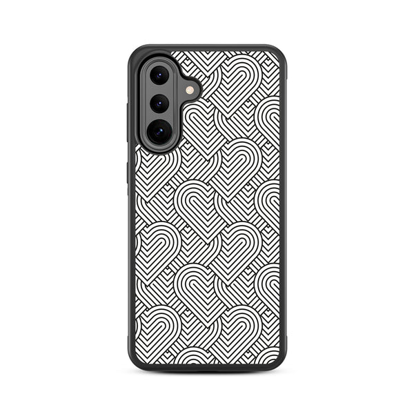 MyBat Design Lab Series Case for Samsung Galaxy A36 5G - Hearts Aligned - MSA365GCSLESM331-3.jpg