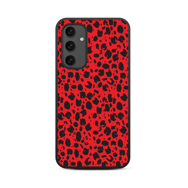 MyBat Design Lab Series Case for Samsung Galaxy A54 5G - Red Leopard Print - MSA545GCSLESM008-1.jpg