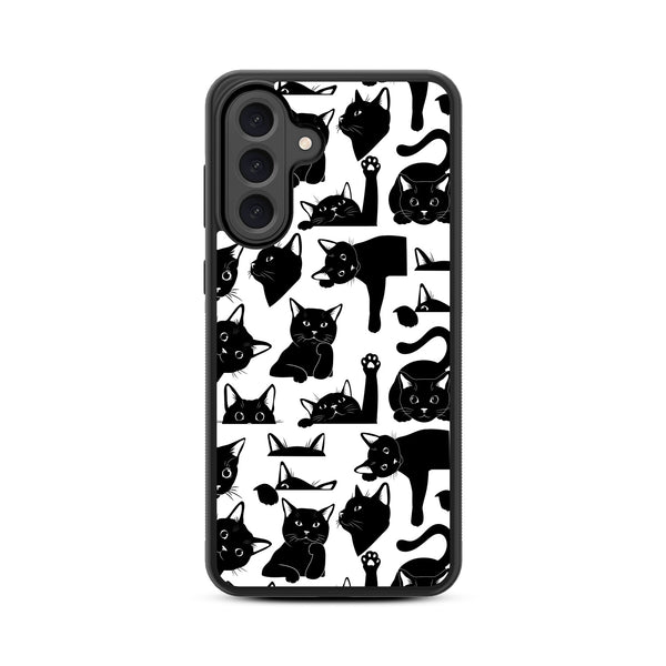 MyBat Design Lab Series Case for Samsung Galaxy A56 5G - Black Cats - MSA565GCSLESM017-3.jpg
