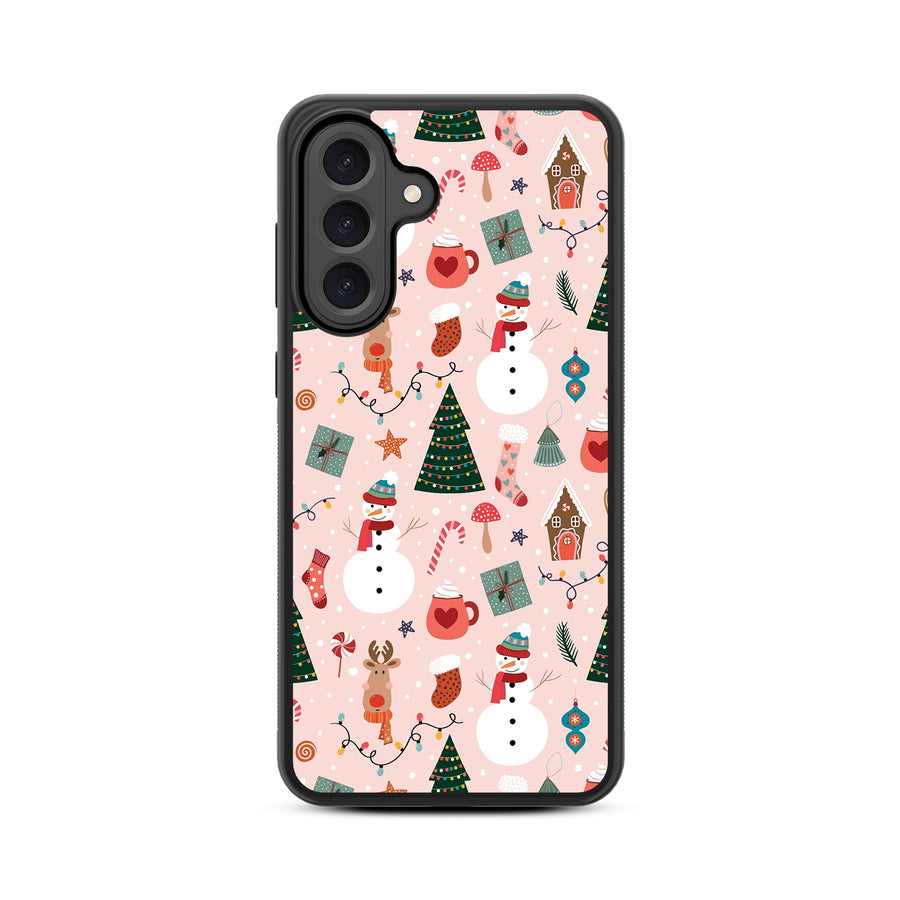 MyBat Design Lab Series Case for Samsung Galaxy A56 5G - Holly Jolly Time - MSA565GCSLESM288-3.jpg