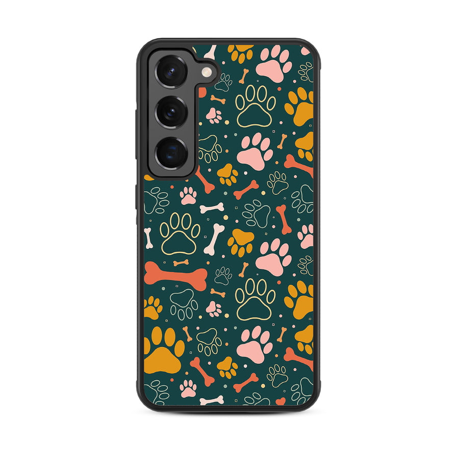 MyBat Design Lab Series Case for Samsung Galaxy S24 - Paw Prints & Bones - MSS24CSLESM003-3.jpg