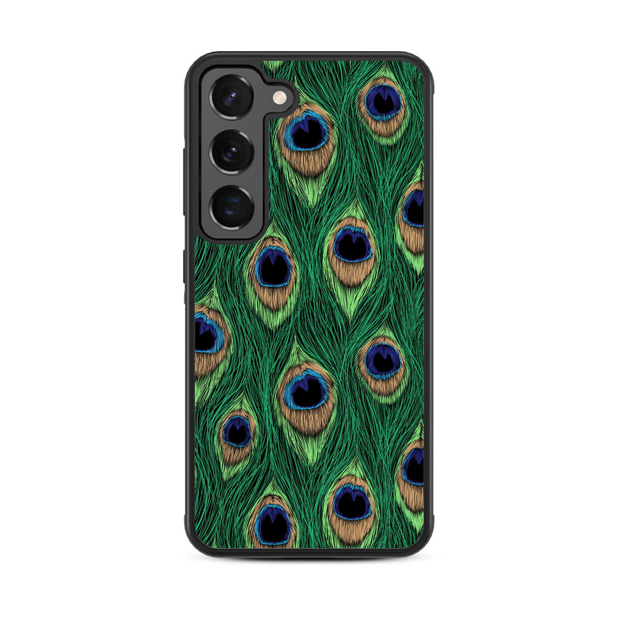 MyBat Design Lab Series Case for Samsung Galaxy S24 - Peacock Feathers - MSS24CSLESM018-3.jpg
