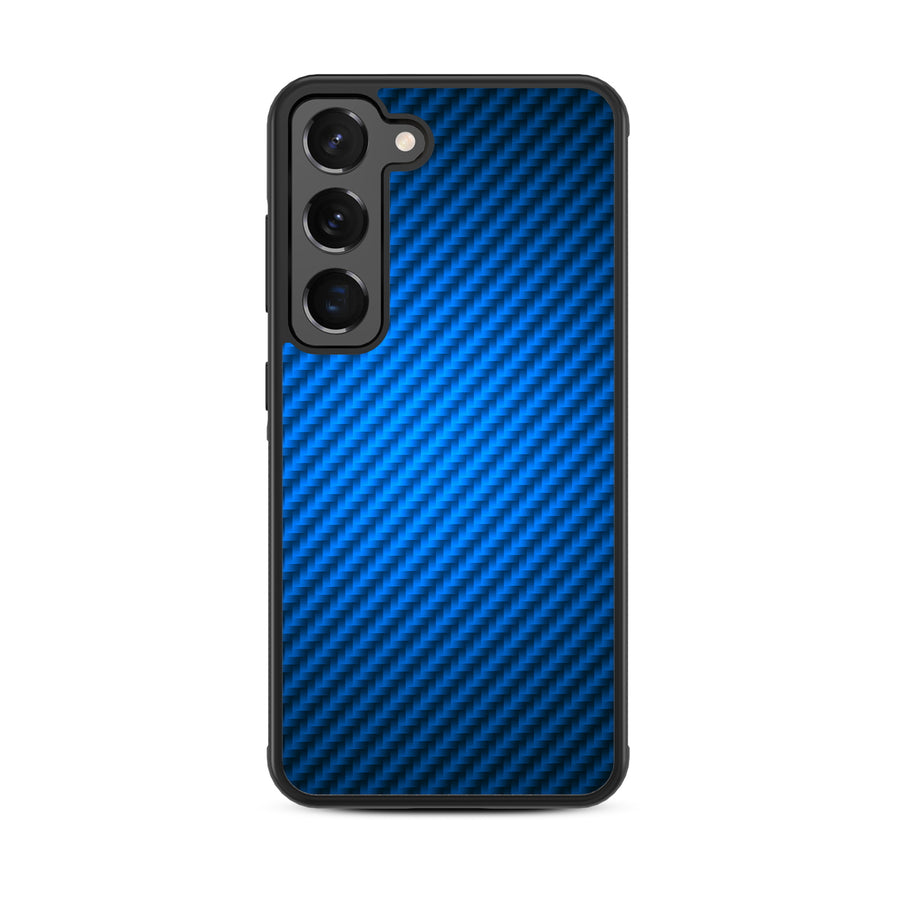 MyBat Design Lab Series Case for Samsung Galaxy S24 - Blue Carbon Fiber - MSS24CSLESM084-3.jpg