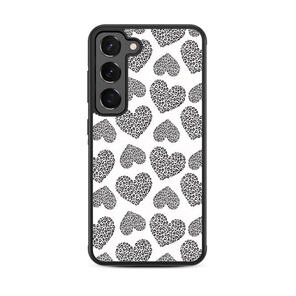 MyBat Design Lab Series Case for Samsung Galaxy S24 - Leopard Print Hearts - MSS24CSLESM098-3.jpg