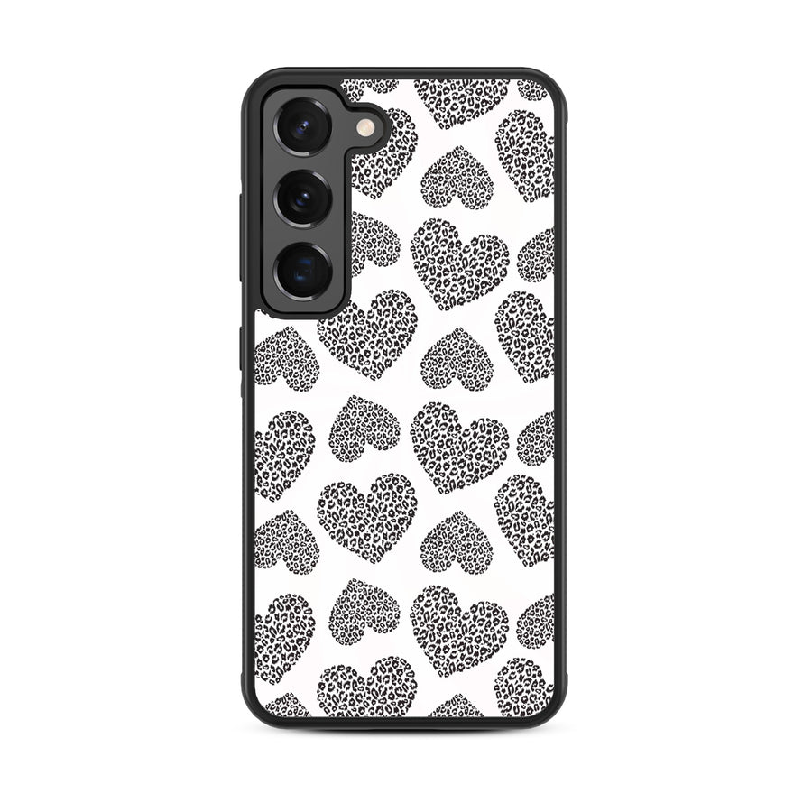 MyBat Design Lab Series Case for Samsung Galaxy S24 - Leopard Print Hearts - MSS24CSLESM098-3.jpg