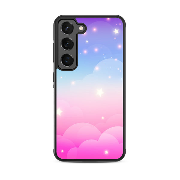 MyBat Design Lab Series Case for Samsung Galaxy S24 - Clouds & Stars - MSS24CSLESM110-3.jpg