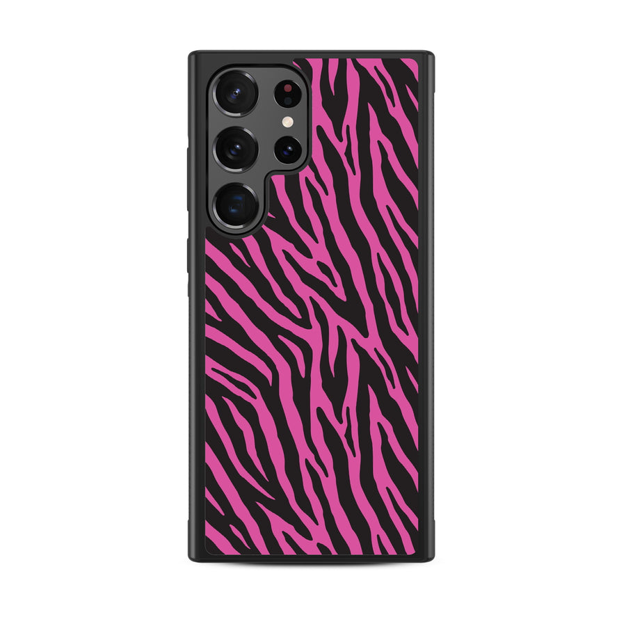 MyBat Design Lab Series Case for Samsung Galaxy S24 Ultra - Pink Zebra Print - MSS24UCSLESM010-3.jpg