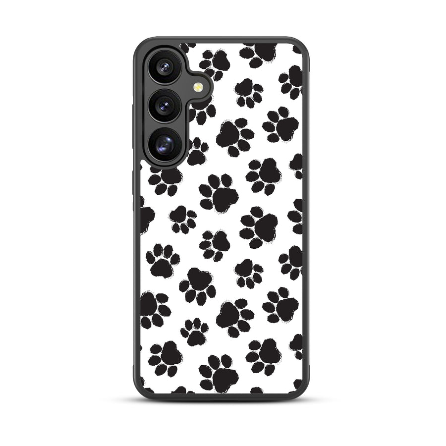 MyBat Design Lab Series Case for Samsung Galaxy S25 - Black Paw Prints - MSS25CSLESM002-3.jpg