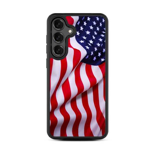 MyBat Design Lab Series Case for Samsung Galaxy S25 Fan Edition - Stars & Stripes - MSS25FECSLESMP042-3.jpg