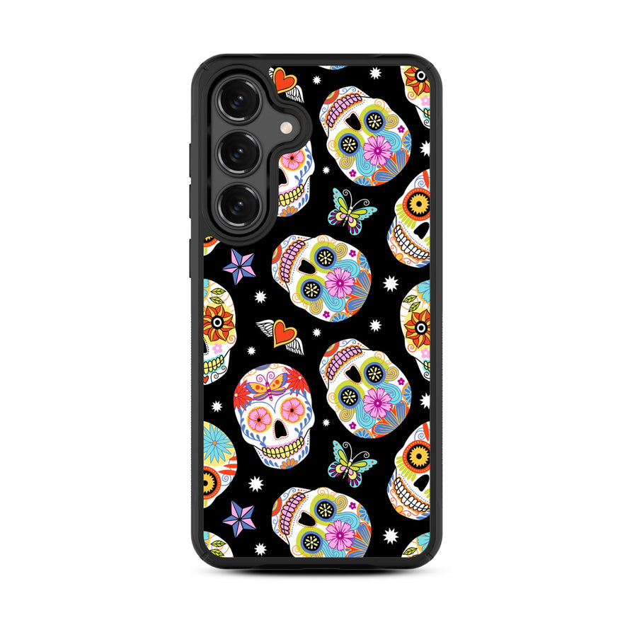 MyBat Design Lab Series Case for Samsung Galaxy S25 Fan Edition - Day of the Dead - MSS25FECSLESMP056-3.jpg