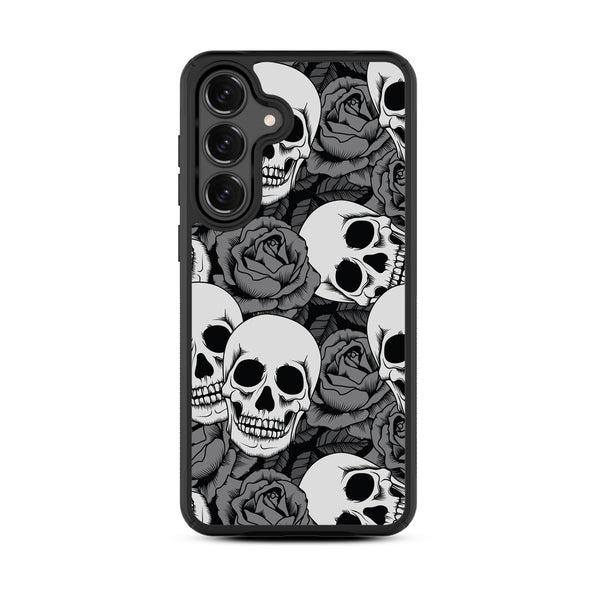 MyBat Design Lab Series Case for Samsung Galaxy S25 Fan Edition - Skull Garden - MSS25FECSLESMP081-3.jpg