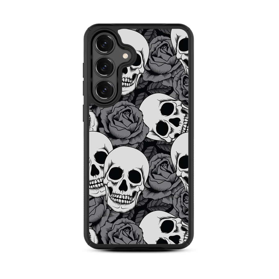 MyBat Design Lab Series Case for Samsung Galaxy S25 Fan Edition - Skull Garden - MSS25FECSLESMP081-3.jpg