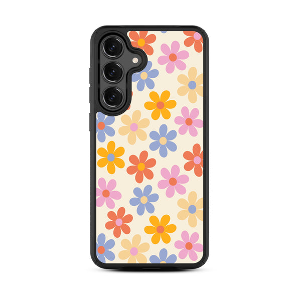 MyBat Design Lab Series Case for Samsung Galaxy S25 Fan Edition - Retro Daisies - MSS25FECSLESMP137-3.jpg